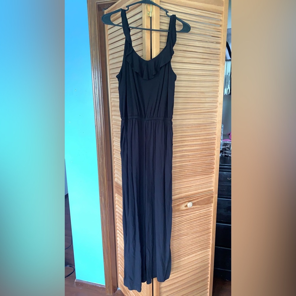 Women’s black jumpsuit